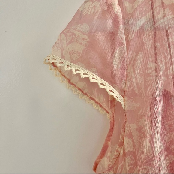 Vintage Kay Unger Pink Silk Tea Dress - Picture 9 of 12